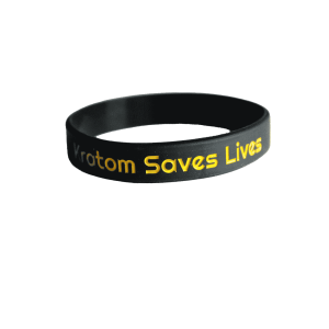 Kratom Saves Lives Wristband
