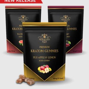 50mg Kratom Extract Infused Sour Gummies
